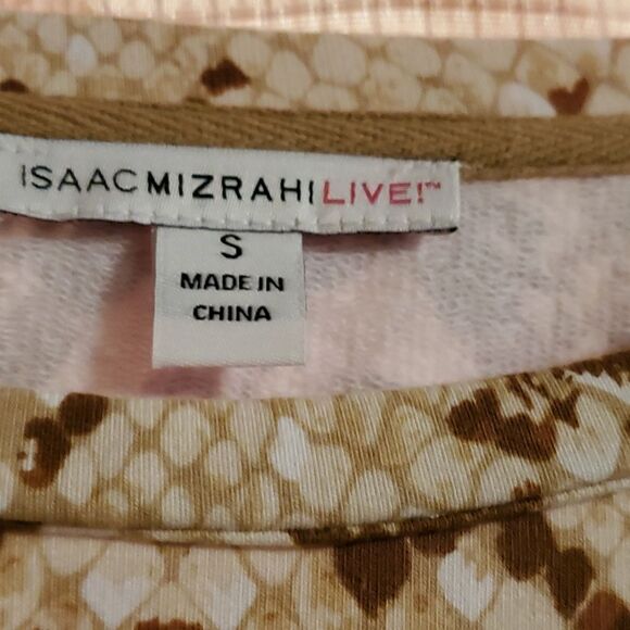 Isaac Mizrahi LIve! SNAKE PRINT PULLOVER SWEATSHIRT S - Picture 4 of 7